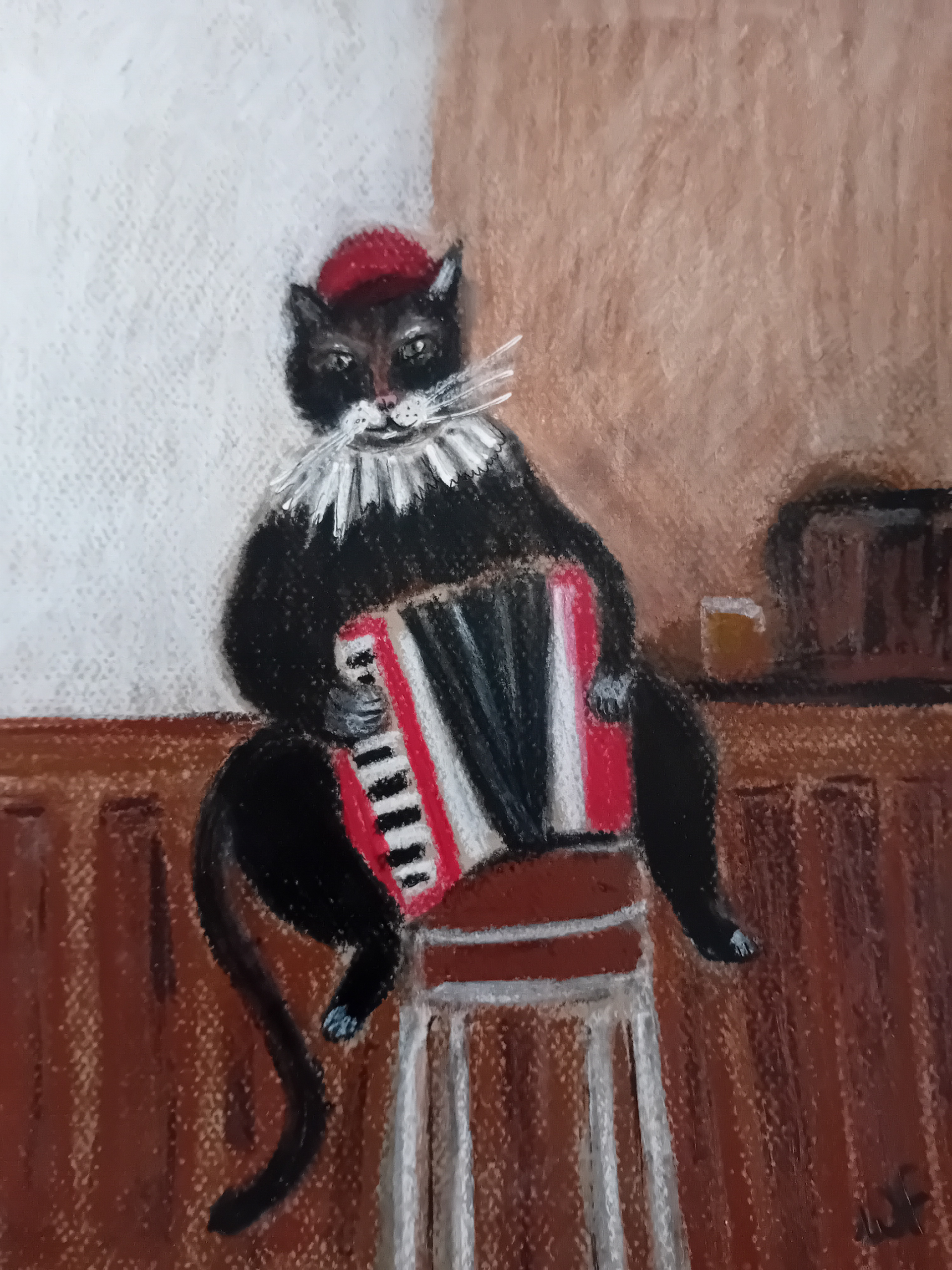 Cat with Accordion Cat with Accordion